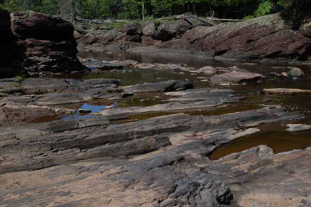 Sandstone Falls from the Black River
